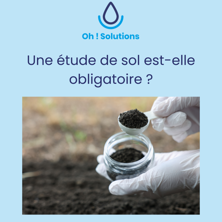 Une étude de sol est-elle obligatoire avant un projet d'assainissement ?